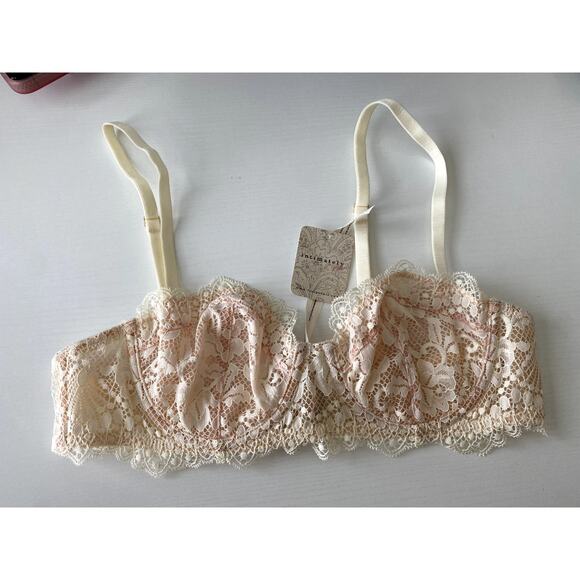 NWT Free People Intimately FP Maya Underwire Convertible Bra in Creme Size 34A - Picture 5 of 5